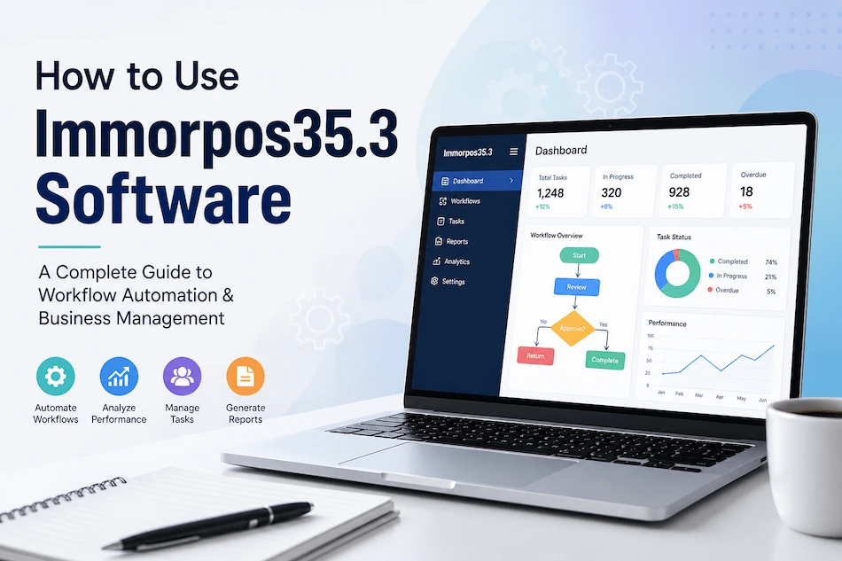How to use Immorpos35.3 software for workflow automation and business management